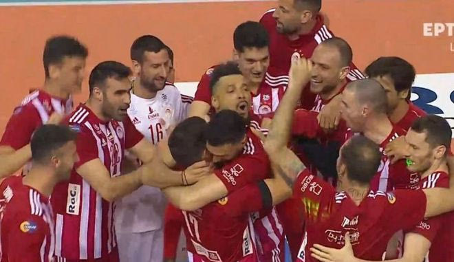 Ο νικητήριος πόντος του Ολυμπιακού