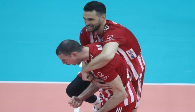 Τα highlights από τη νίκη του Ολυμπιακού επί του ΠΑΟΚ με 3-1 σετ