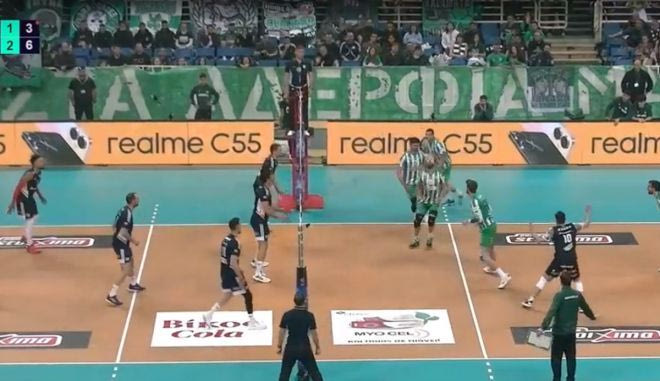 Το σερί 5-0 του Παναθηναϊκού κόντρα στον Ολυμπιακό στο τέταρτο σετ