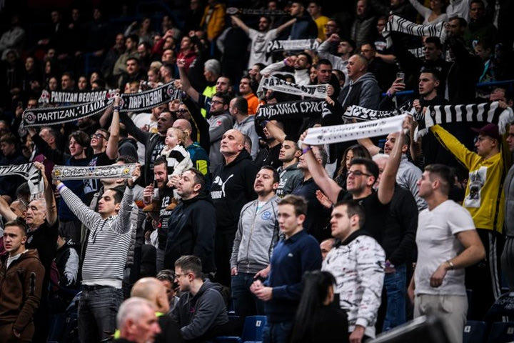 Η Παρτίζαν ανακοίνωσε sold-out για το παιχνίδι με τον Παναθηναϊκό AKTOR