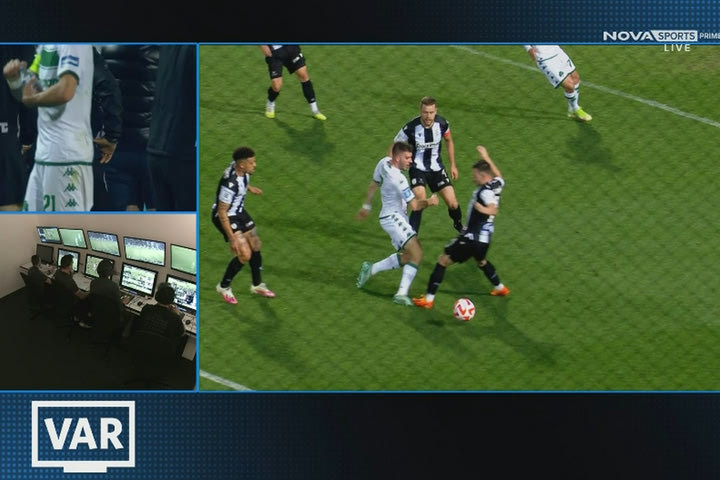 ΠΑΟΚ – Παναθηναϊκός: Ο Ιωαννίδης έδωσε τη νίκη στους πράσινους με πέναλτι στο 92′ μετά από υπόδειξη του VAR