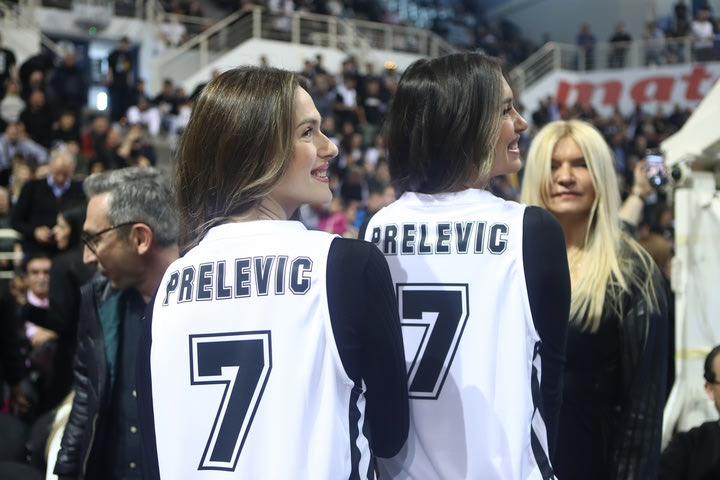 Χαμός στο Παλατάκι για τον Μπάνε Πρέλεβιτς, με φανέλες του οι κόρες του
