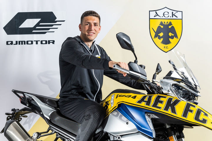 Η μοτοσυκλέτα που εντυπωσίασε τον Μιχάλη Κοσίδη της ΑΕΚ