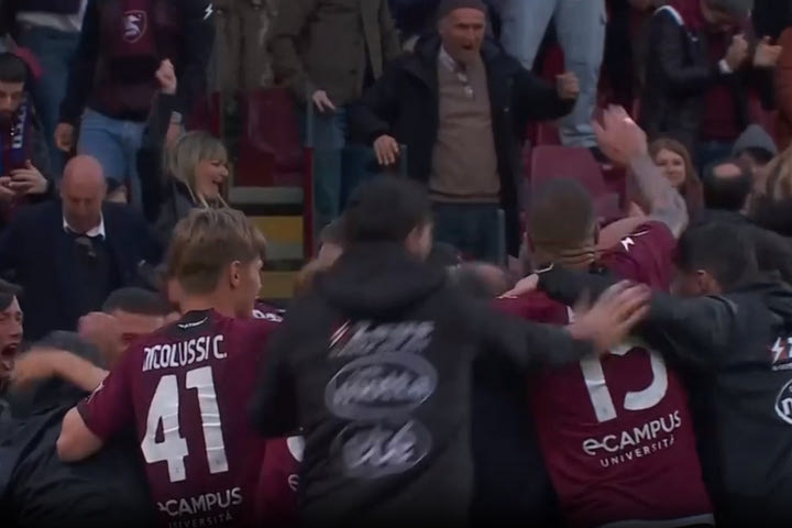 Σαλερνιτάνα – Ίντερ 1-1: Ο Καντρέβα σόκαρε τους Μιλανέζους με ασύλληπτο γκολ στο 90′