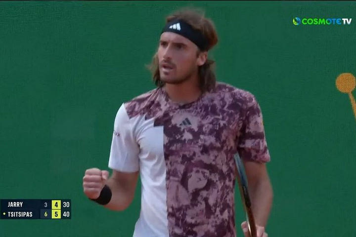 Το matchpoint του Τσιτσιπά κόντρα στον Χάρι