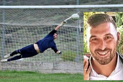 Πένθος για τον θάνατο του 37χρονου τερματοφύλακα της ΑΕ Χωστίων, Βαγγέλη Μπαρμπέρη