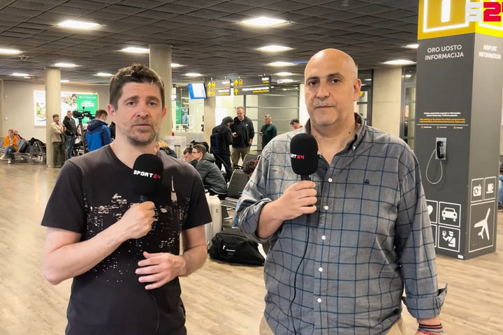 Final Four 2023, Ολυμπιακός: Το Κάουνας υποδέχθηκε την αποστολή των ερυθρολεύκων και το SPORT24 με κρύο και βροχή