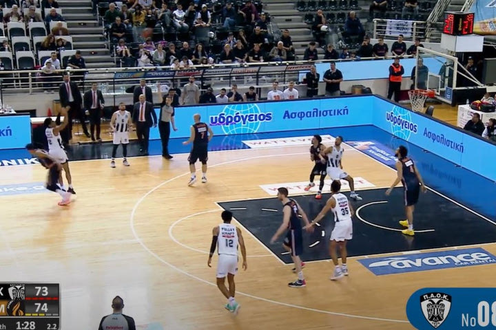 Basket League: Ο Χαντς του ΠΑΟΚ στην κορυφή του Top-10 του πρώτου γύρου των playoffs