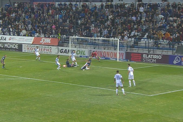 Ο Κάνιας με τρομερό βολέ έκανε το 2-0 για τον Ιωνικό, έξαλλοι πανηγυρισμοί
