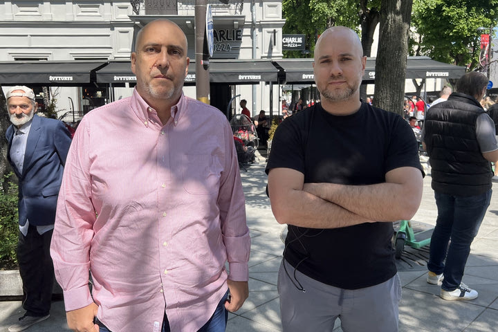 Κοκκίνισε το κέντρο του Κάουνας: Πανικός από φίλους του Ολυμπιακού πριν από τον τελικό