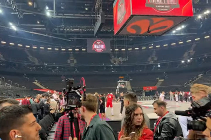 Final Four 2023, Ολυμπιακός: Εκεί θα κάθονται οι οπαδοί των ερυθρόλευκων στη Zalgirio Arena