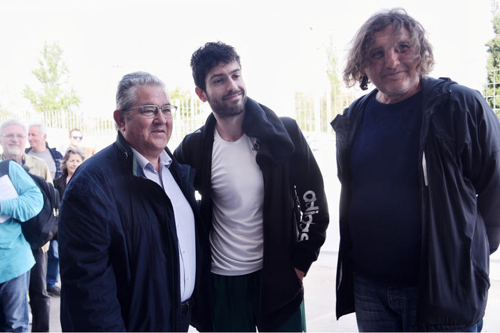Επίσκεψη Κουτσούμπα στο ΟΑΚΑ: Μίλησε με Τεντόγλου και αθλήτριες της εθνικής ομάδας στίβου