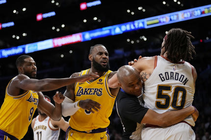 NBA, ΛεΜπρόν Τζέιμς: Ένταση, σπρωξίματα και “γαλλικά” με τον Άαρον Γκόρντον στο Game 4 με τους Νάγκετς