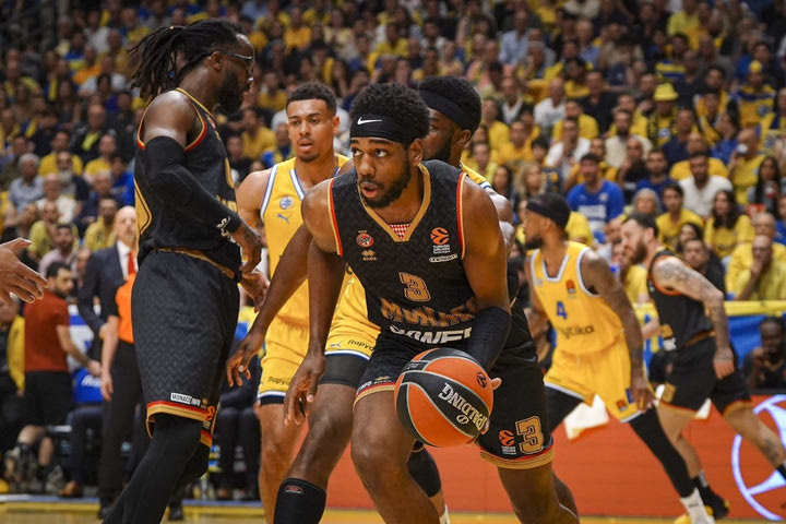 Μακάμπι – Μονακό 78-83: Όρθιοι στην κόλαση του Τελ Αβίβ οι Μονεγάσκοι, που ψάχνουν μια νίκη ακόμα για το Final Four