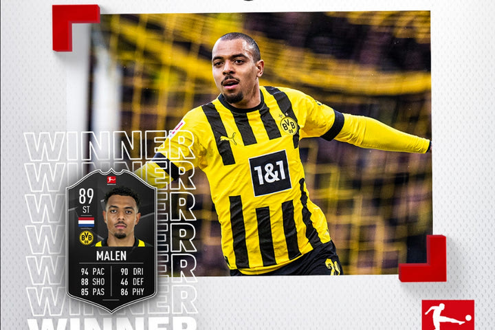 O Ντόνιελ Μάλεν παίκτης του μήνα Απριλίου στην Bundesliga και το FIFA 23