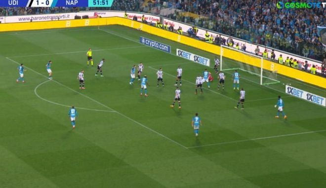 Το 1-1 του Όσιμεν που έβαλε φωτιά στο Ούντινε