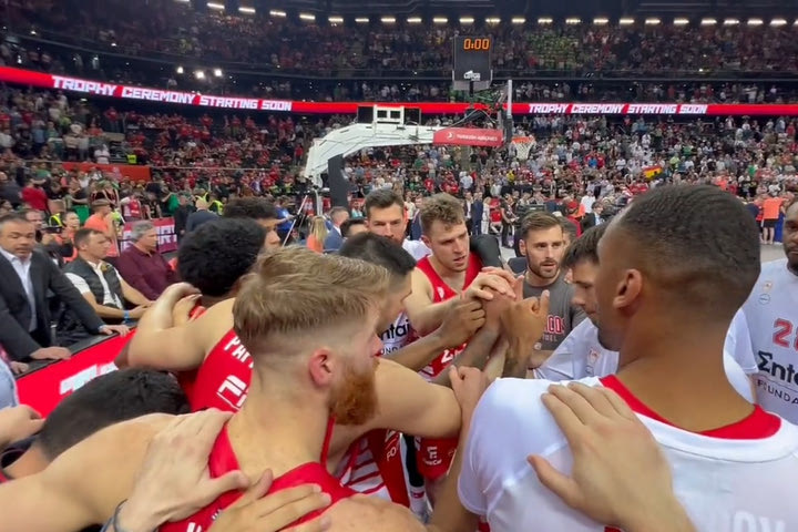 Final Four 2023, Ολυμπιακός, η καλημέρα και το σύνθημα για την επόμενη μέρα στο twitter: “Μόνο αγάπη και σεβασμός για την ομάδα”