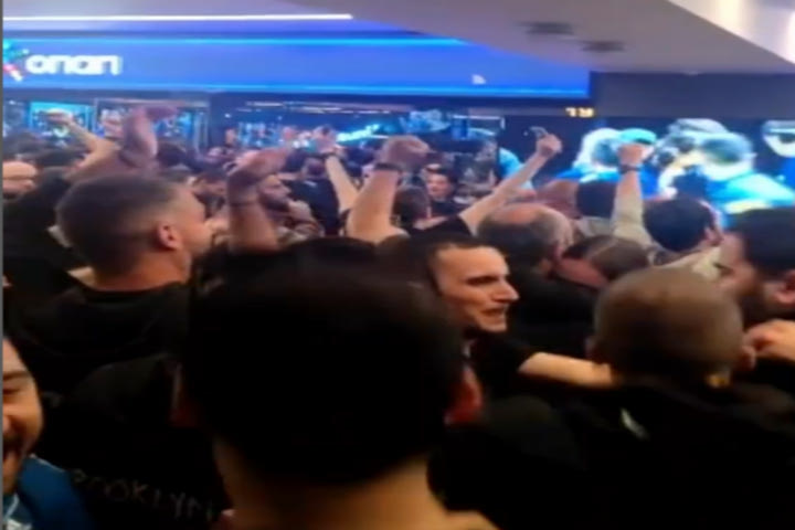 ΑΕΚ: VIDEO από τους πανηγυρισμούς στην OPAP Arena τη στιγμή της λήξης του ματς στο Βικελίδης