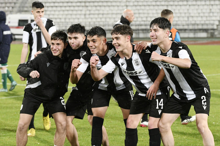 Κ15 ΠΑΟΚ – Παναθηναϊκός 2-0: Ο Δικέφαλος προκρίθηκε στον τελικό του Final Four