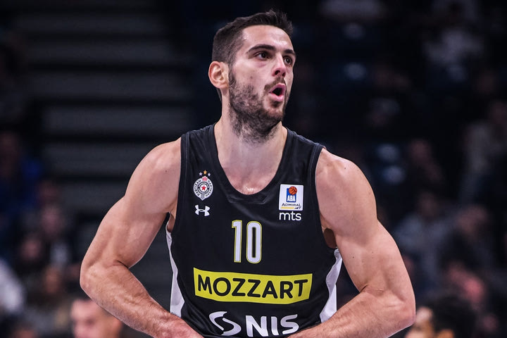 Χωρίς Παπαπέτρου η Παρτίζαν στο Game 4 με τον Ερυθρό Αστέρα