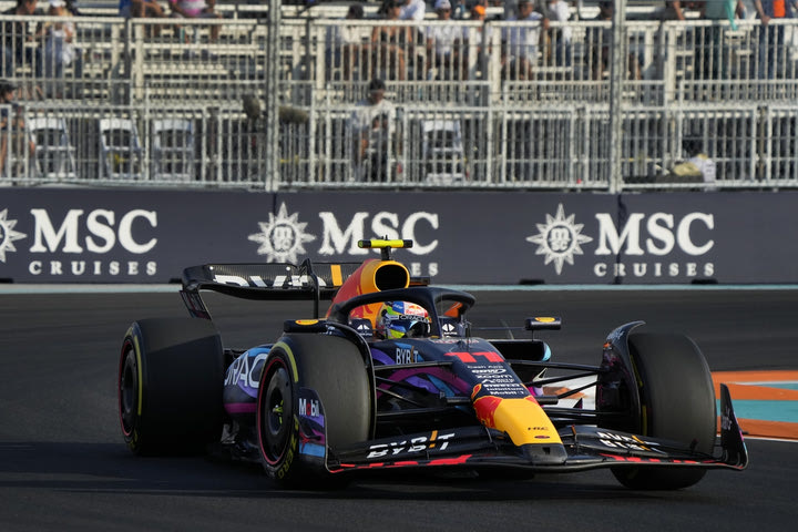 Formula 1, GP Μαϊάμι: Στην pole position ο Πέρεζ, ένατος ο Φερστάπεν, στις μπαριέρες ο Λεκλέρ