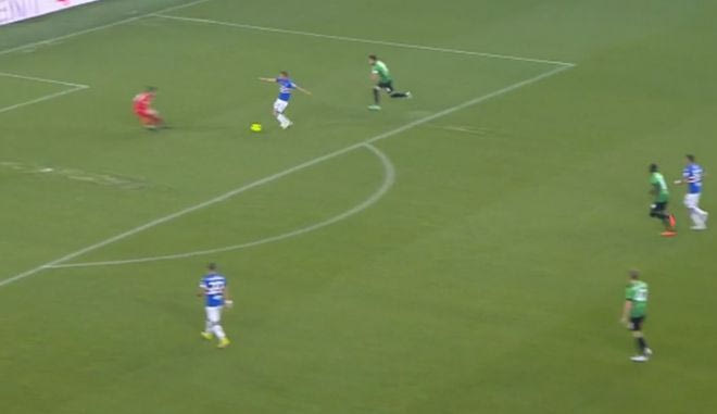Τα highlights από την ισοπαλία της Σαμπντόρια κόντρα στη Σασουόλο