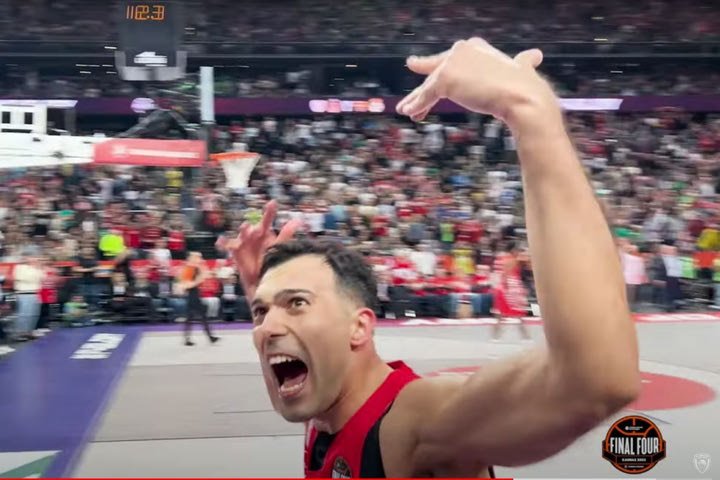 Final Four 2023, Ολυμπιακός: Το “όχι πανηγυρισμοί, θέλουμε άλλη μία νίκη” του Παπανικολάου και το ξέσπασμα του Σλούκα
