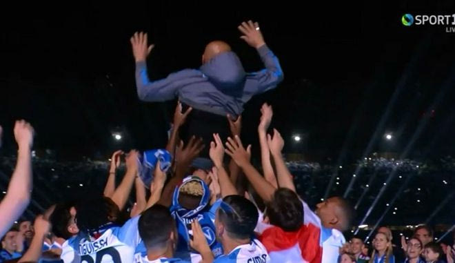 Η αποθέωση στον Σπαλέτι