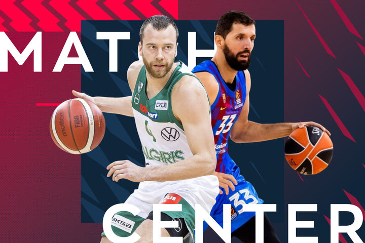 LIVE: Ζάλγκιρις – Μπαρτσελόνα