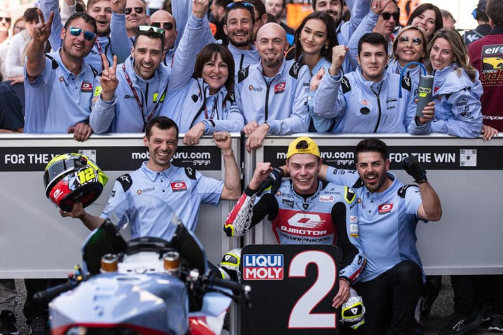 QJMOTOR GRESINI RACING MOTO2: Το πρώτο βάθρο της χρονιάς!