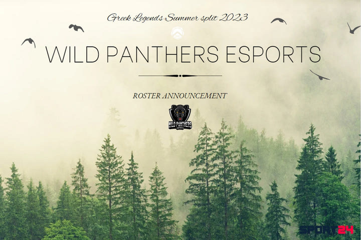 Το ρόστερ της Wild Panthers Esports για το Greek Legends Summer split 2023