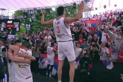 Πρωταθλήτρια κόσμου η Σερβία στο 3×3, μοιραίος ο Τζίμερ Φρεντέτ για τις ΗΠΑ