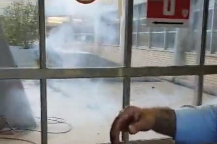 Παναθηναϊκός: Επίθεση στην αποστολή με κροτίδες στο ΣΕΦ