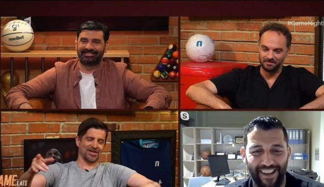 Ο Γιάννης Μπουρούσης στην Game Night Late για την Ρεάλ και τον Ταβάρες