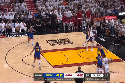 NBA Finals: Φοβερός Αντεμπάγιο, πέρασε… πάνω από τον Γιόκιτς για φόλοου κάρφωμα και κατέκτησε την κορυφή του Top-5 του Game 3