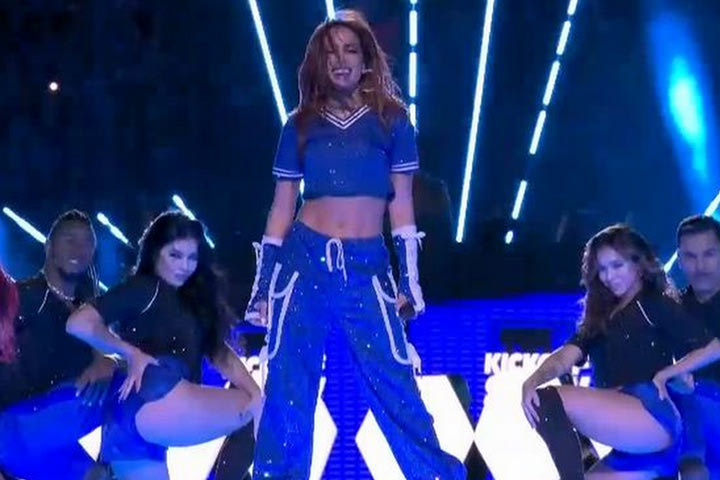 Η εκρηκτική Βραζιλιάνα, Αννίτα, που άνοιξε τον τελικό του Champions League