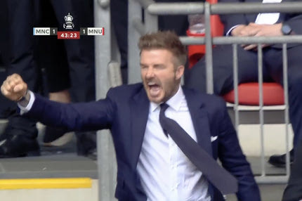 Μάντσεστερ Σίτι – Μάντσεστερ Γιουνάιτεντ: Ο Μπέκαμ πανηγύρισε έξαλλα το γκολ του Φερνάντες για το 1-1