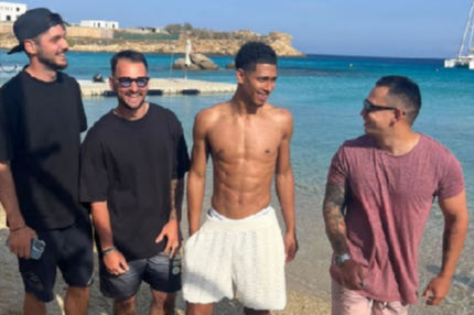 Ο Τζουντ Μπέλιγχαμ πήγε στη Μύκονο για διακοπές