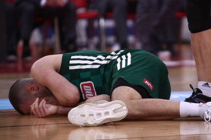 Παναθηναϊκός: Ο Λευτέρης Μποχωρίδης έσπασε ένα δόντι στη διάρκεια του πρώτου τελικού