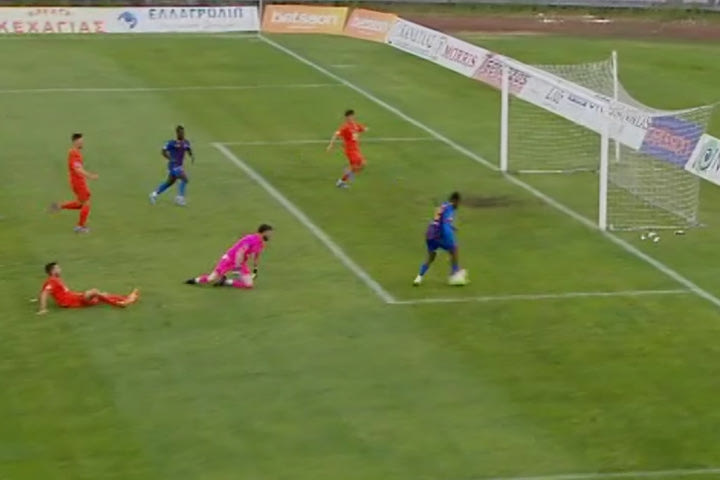 Ο Μπουόλι της Βέροιας έχασε απίθανη ευκαιρία σε κενή εστία