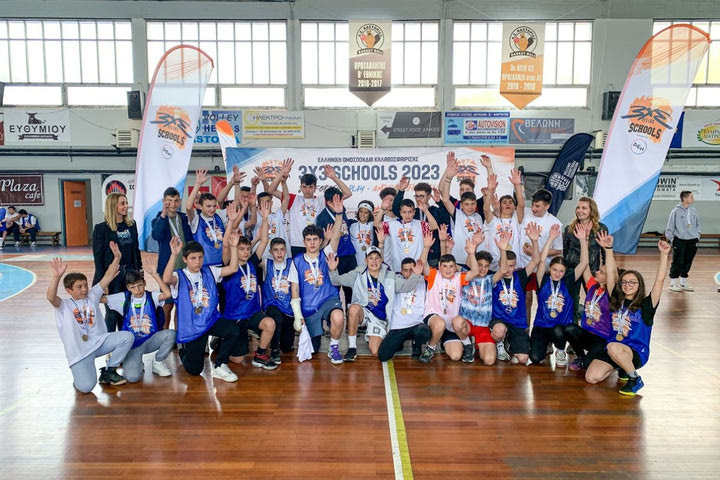 3×3 Schools powered by ΔΕΗ: 2.500 μαθητές από 120 σχολεία σε όλη την Ελλάδα έπαιξαν 3×3