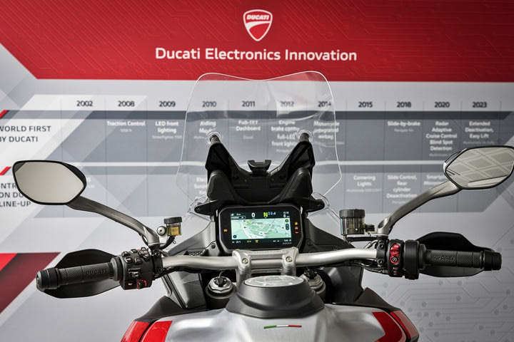 Η Ducati διαχρονικά ανοίγει το δρόμο στην ηλεκτρονική καινοτομία
