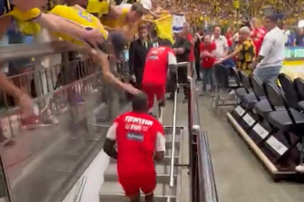 Οπαδός της Μακάμπι χτύπησε τον Ονουάκου, ο οποίος γύρισε και τον έφτυσε