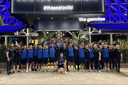 Εθνική: Το δείπνο της γαλανόλευκης πριν τις μάχες με Ιρλανδία και Γαλλία, ο σεφ τάισε στο στόμα τον Πασχαλάκη