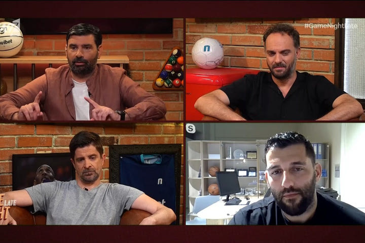Game Night Late: Η προφητεία του Γιάννη Μπουρούση για τη μετακόμιση του Σάσα Βεζένκοβ στο NBA