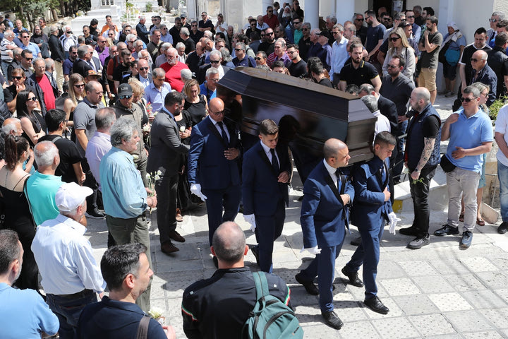 Γιώργος Γεωργίου: Συγκίνηση στο τελευταίο “αντίο”