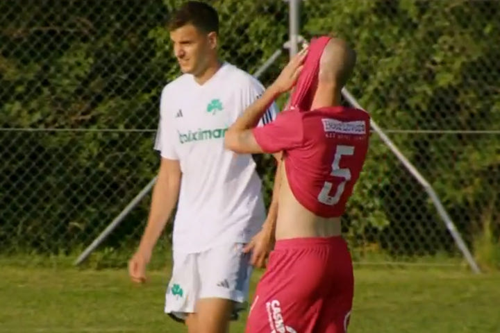 Το 1-0 του Παναθηναϊκού με αυτογκόλ του Γκρόντζιτς