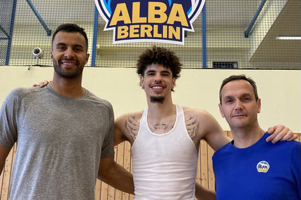 Ο ΛαΜέλο Μπολ προπονήθηκε στις εγκαταστάσεις της Άλμπα