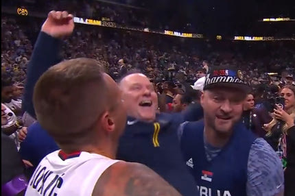 NBA Finals: Τα αδέλφια του Γιόκιτς πήραν στα χέρια τον Μαλόουν και τον σήκωσαν στον αέρα