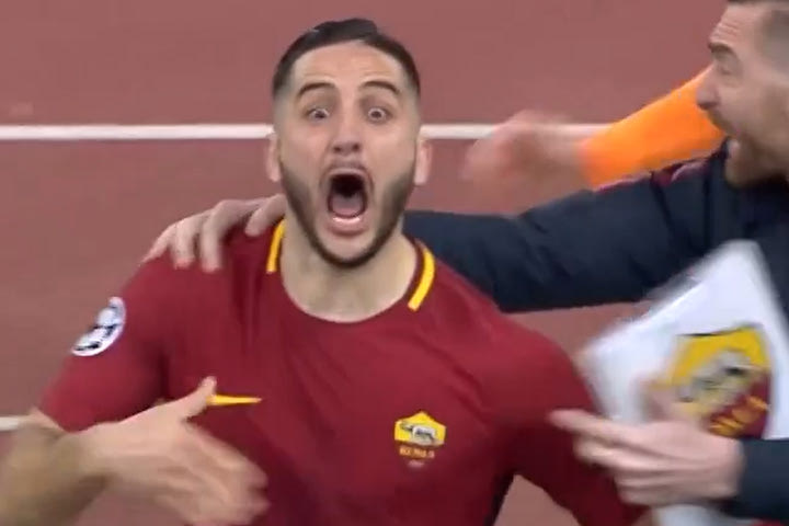 Η UEFA θυμήθηκε τον “θρυλικό” πανηγυρισμό του Μανωλά κόντρα στην Μπαρτσελόνα